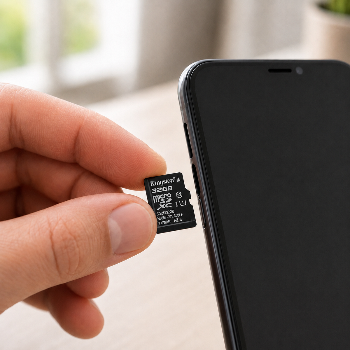 Memoria microSDHC Kingston Canvas Select 32GB Clase 10, 80MB/s, con Adaptador SD