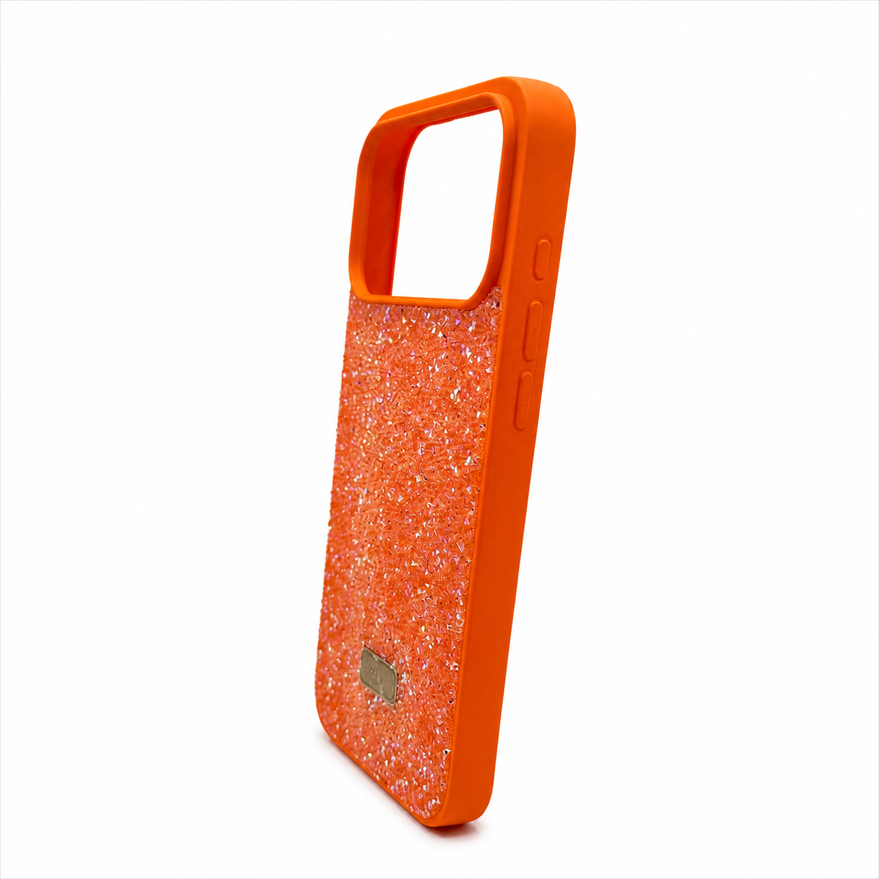 Protector Diamante Kimo iPhone 17 Pro Naranja - empaque frontal