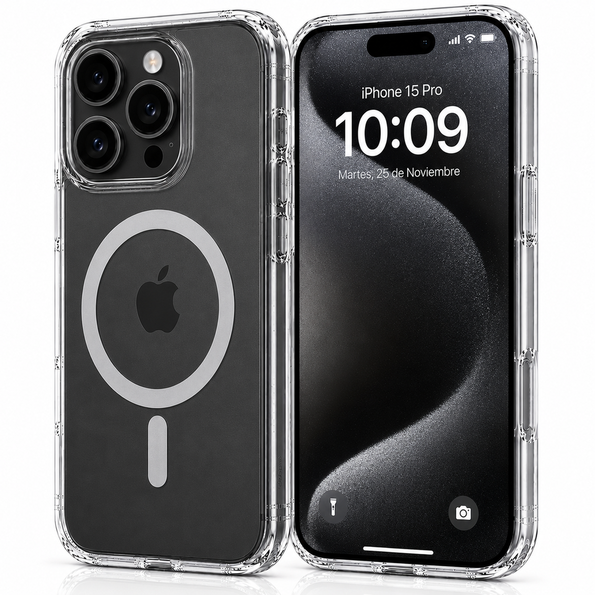 Funda Transparente MagSafe para iPhone 15 Pro