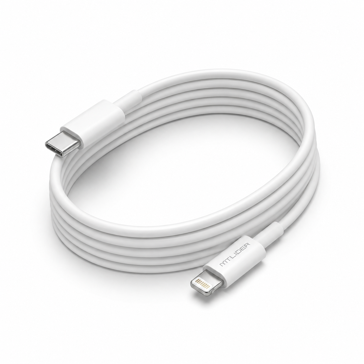 Cable USB-C a Lightning 20W 1m – Carga Rápida para iPhone