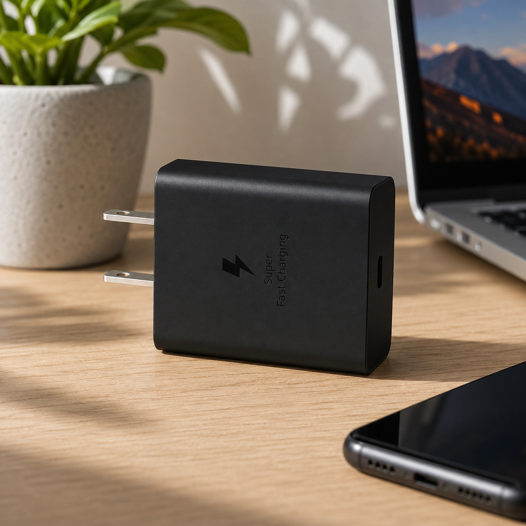Cubo Samsung 45W Super Fast Charging USB-C Negro Original
