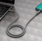 Cable USB-C a USB-C Uso Rudo 60W Carga Rápida 1 Metro | Mt Líder