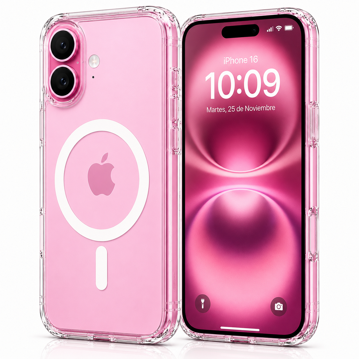 Funda Transparente MagSafe para iPhone 16