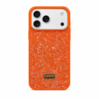 Protector Diamante Crystalline Kimo iPhone 17 Pro Max – Cristales Incrustados con Brillo