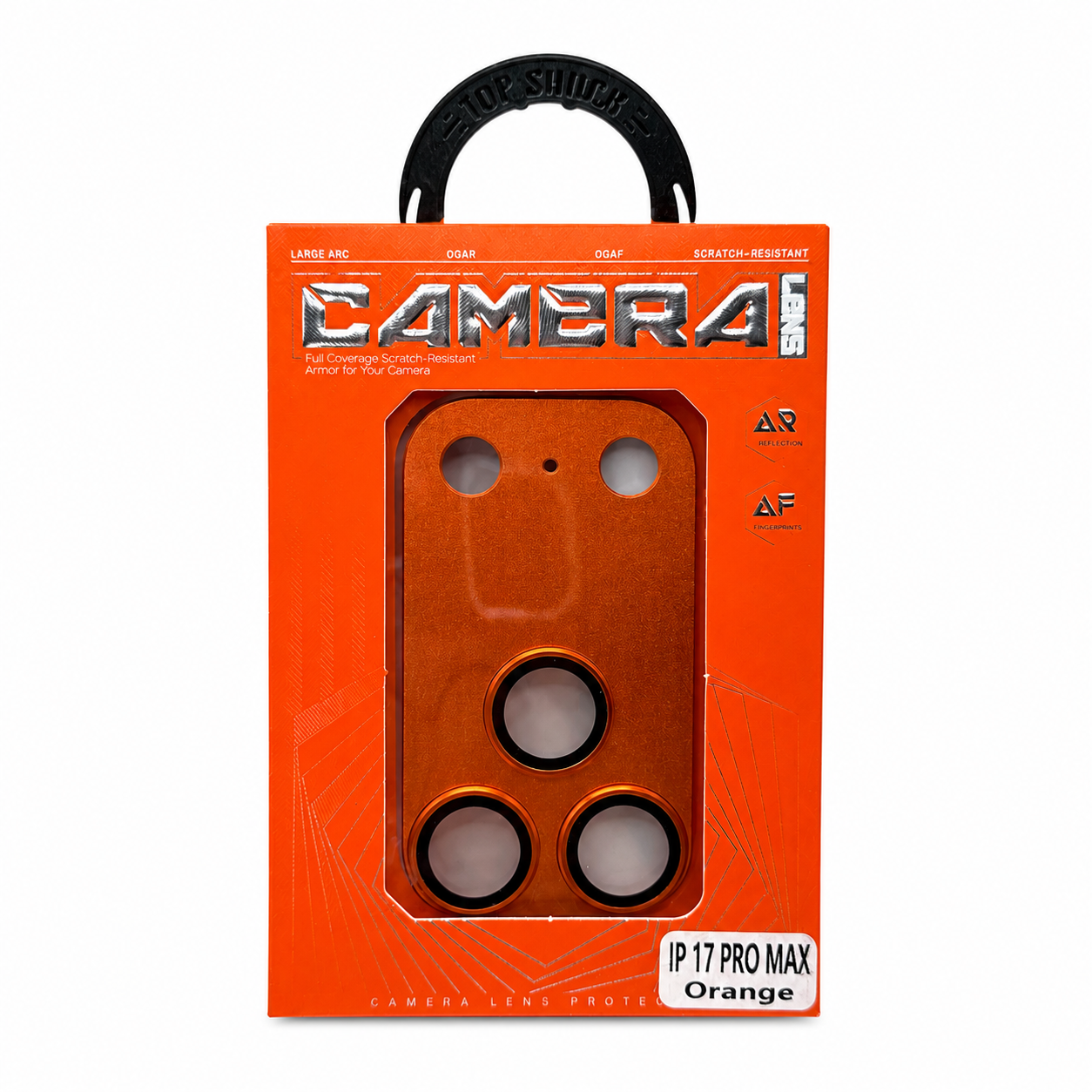 Protector de Lente de Cámara iPhone 17 Pro / 17 Pro Max – Aluminio  Anti-Rayones