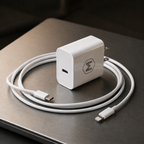 Cargador 20W Tipo-C con Cable Lightning 1M MTlider – Carga Rápida iPhone