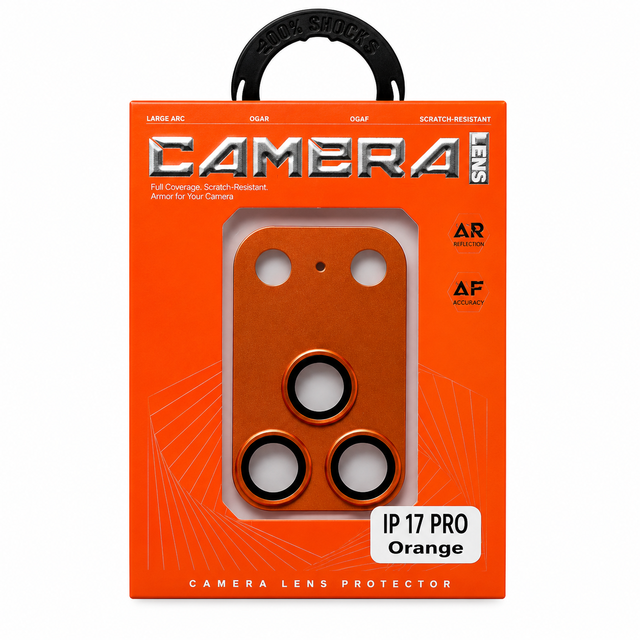 Protector de Lente de Cámara iPhone 17 Pro / 17 Pro Max – Aluminio  Anti-Rayones