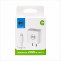 Cargador 20W Tipo-C con Cable Lightning 1M MTlider – Carga Rápida iPhone