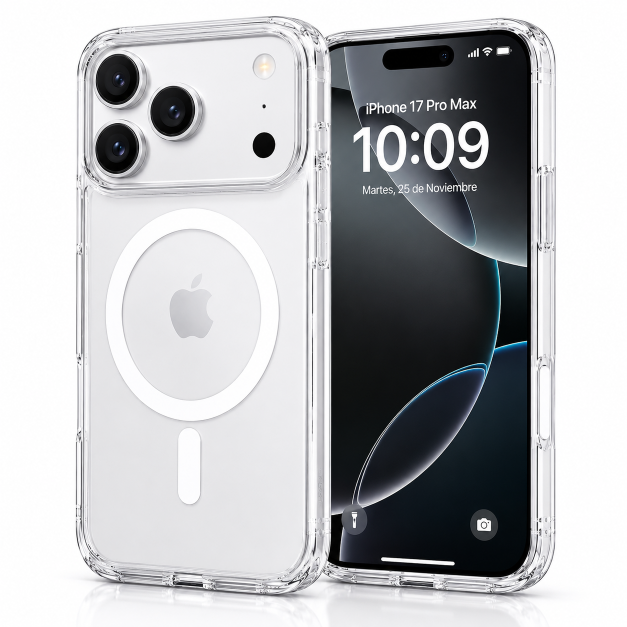 Funda Transparente MagSafe para iPhone 17 Pro Max