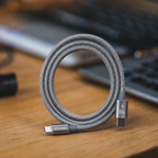 Cable USB-C a USB-C Uso Rudo 60W Carga Rápida 1 Metro | Mt Líder