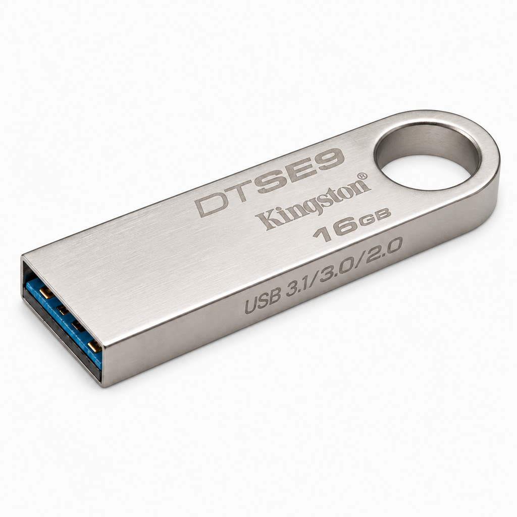 Memoria USB Kingston DataTraveler SE9 16 GB – Plata