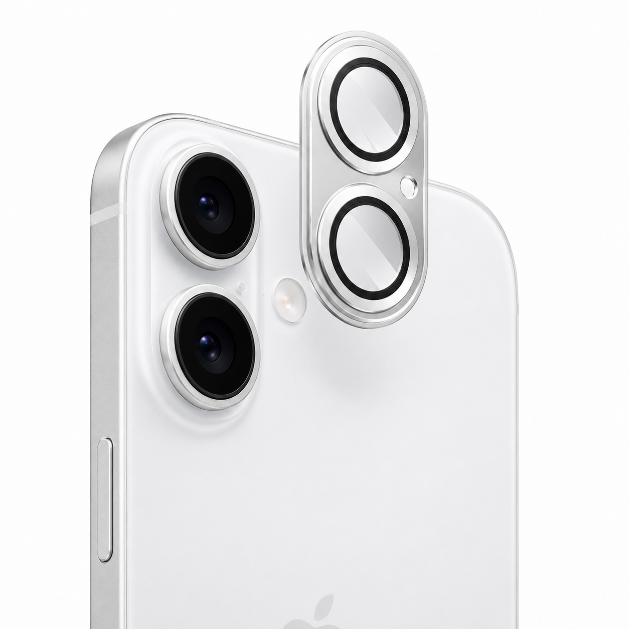 Protector de Lente de Cámara iPhone 17 – Cristal Templado con Marco Metálico