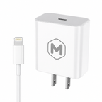 Cargador 20W Tipo-C con Cable Lightning 1M MTlider – Carga Rápida iPhone