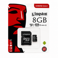 Memoria microSD Kingston Canvas Select 8GB Clase 10 UHS-I con Adaptador SD