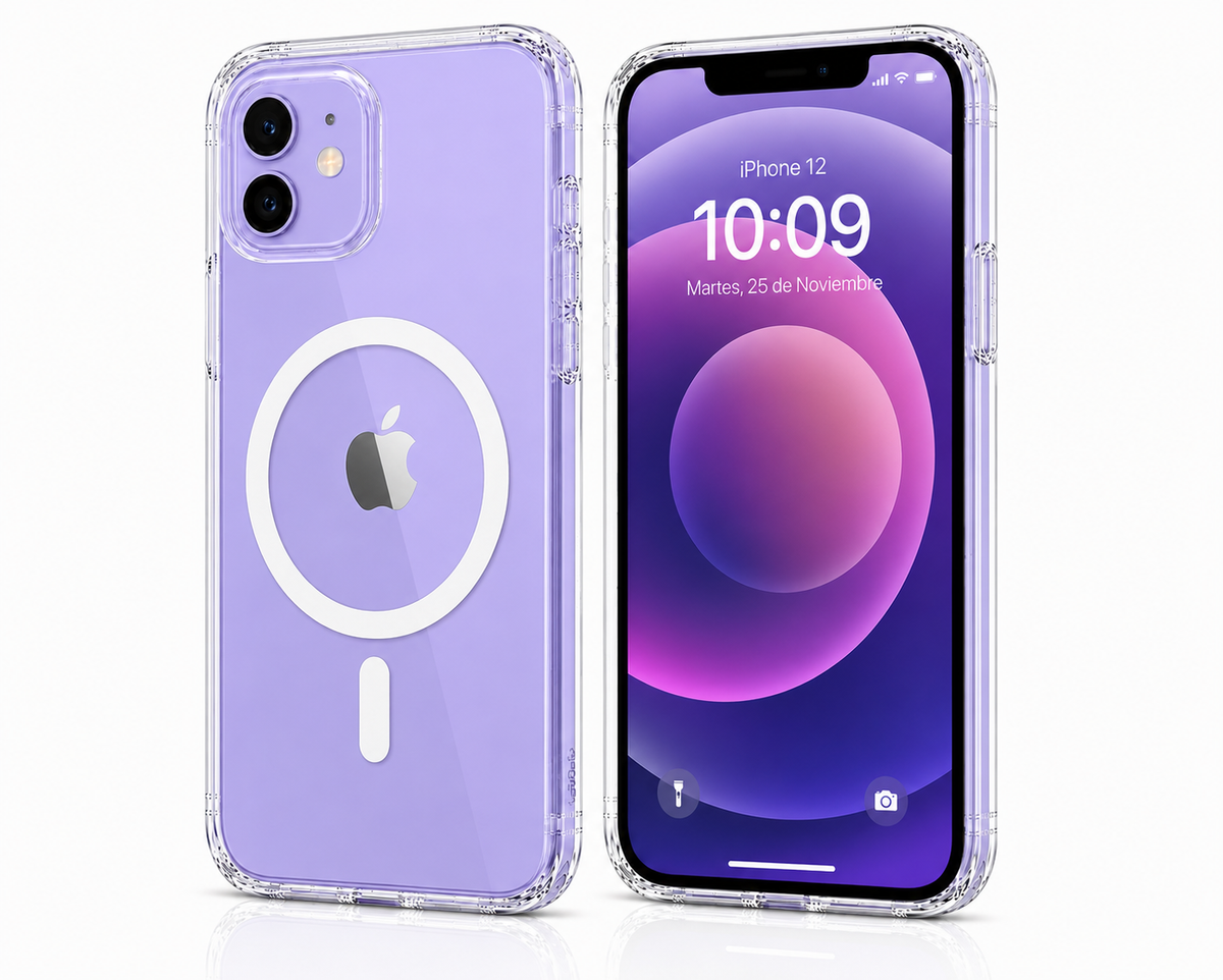 Funda Transparente MagSafe para iPhone 12/12 Pro