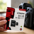 Memoria microSD Kingston Canvas Select 8GB Clase 10 UHS-I con Adaptador SD