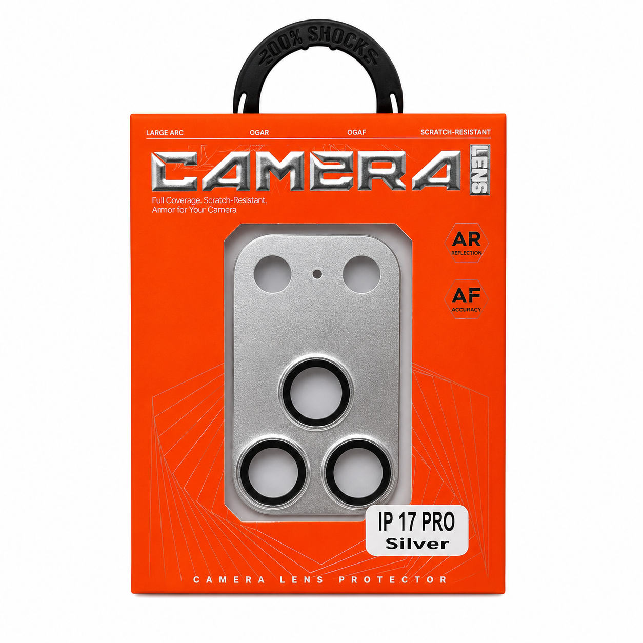Protector de Lente de Cámara iPhone 17 Pro / 17 Pro Max – Aluminio  Anti-Rayones
