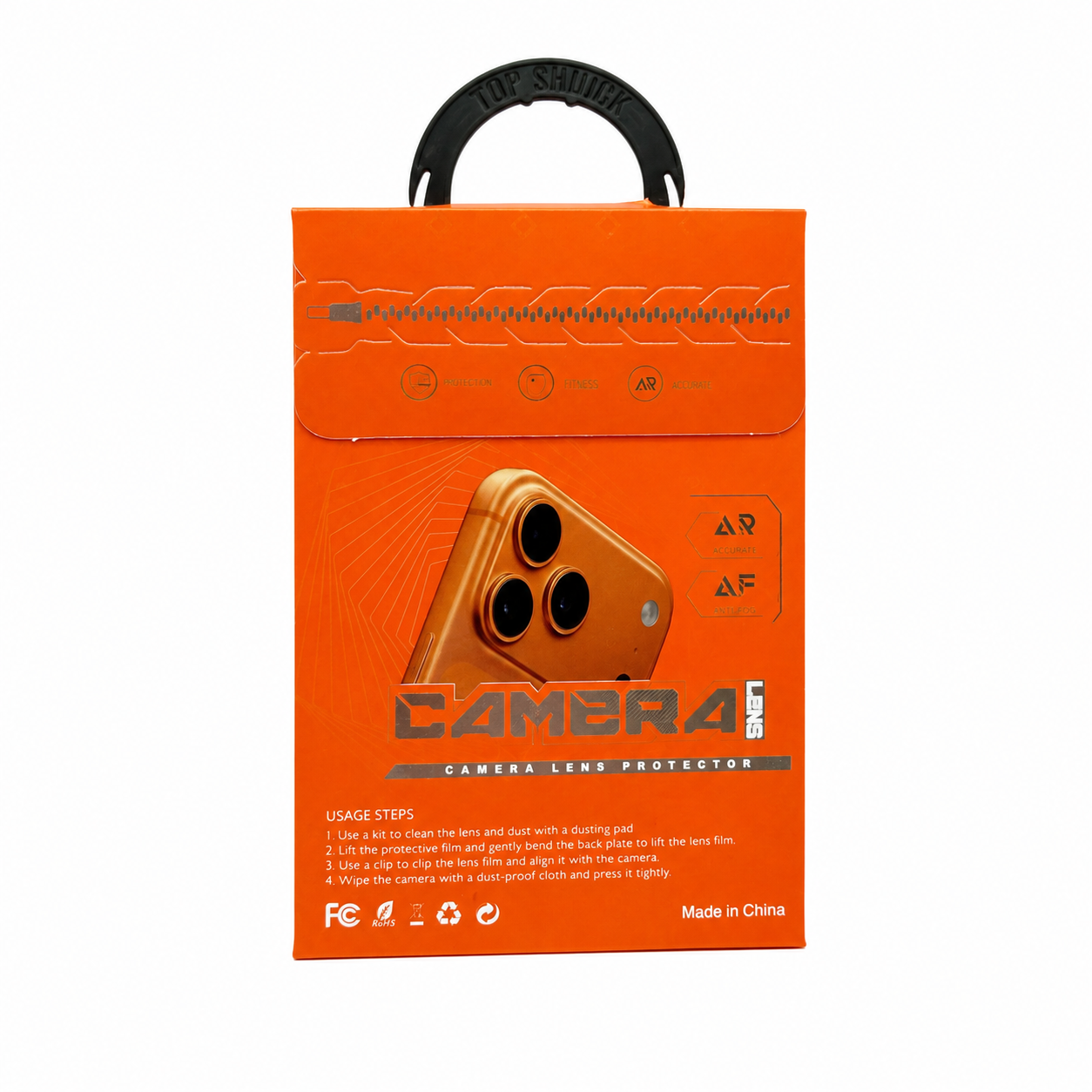 Protector de Lente de Cámara iPhone 17 – Cristal Templado con Marco Metálico
