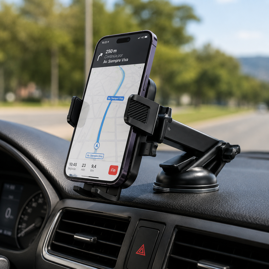 Soporte para Celular Base Universal Tablero Auto 360° MTLider