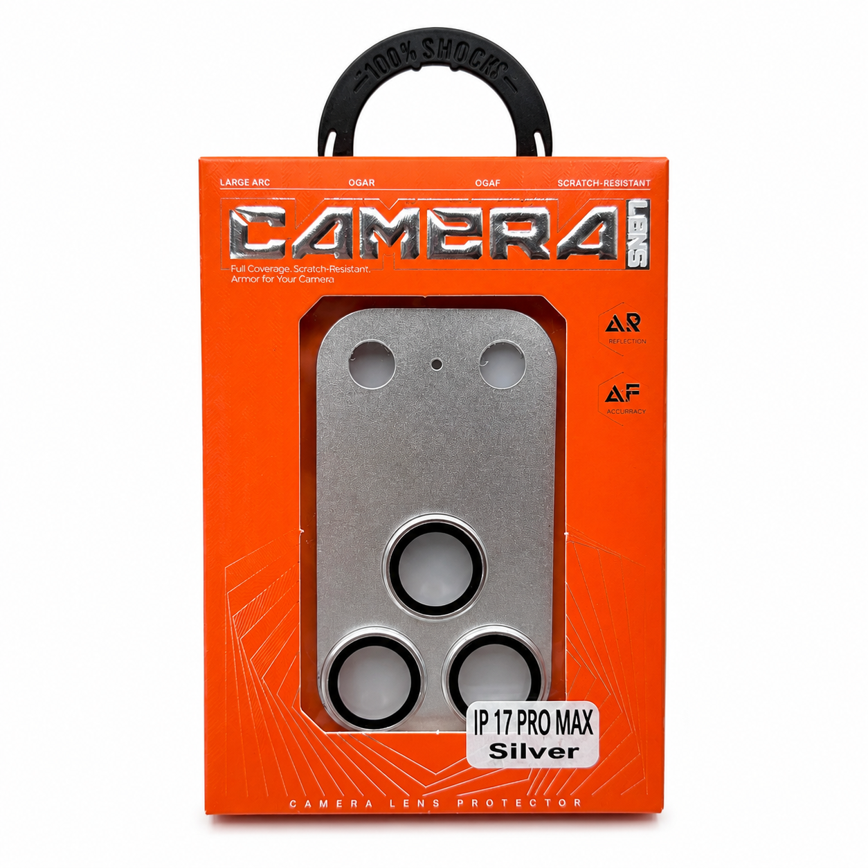 Protector de Lente de Cámara iPhone 17 Pro / 17 Pro Max – Aluminio  Anti-Rayones