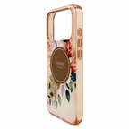 Funda Guess Flower MagSafe iPhone 17 Pro Max – Diseño Floral con Protección Premium