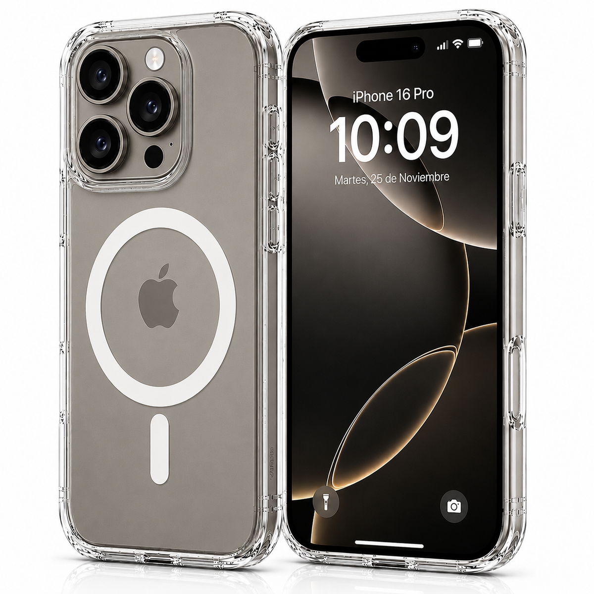 Funda Transparente MagSafe para iPhone 16 Pro