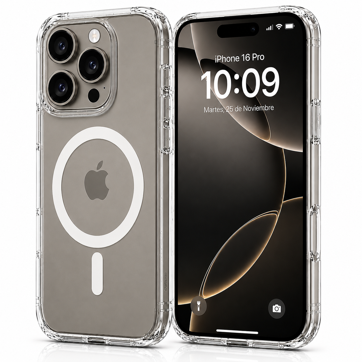 Funda Transparente MagSafe para iPhone 16 Pro