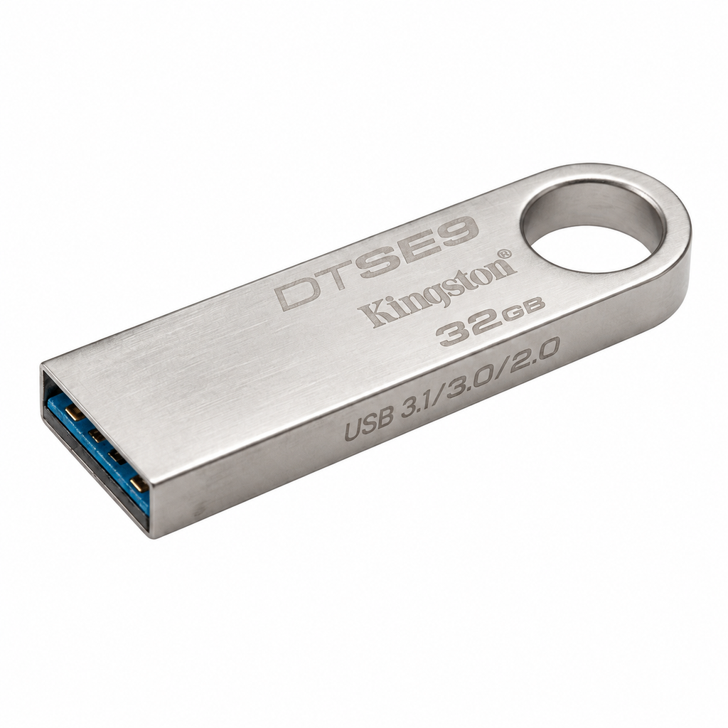 Memoria USB Kingston DataTraveler SE9 32GB – Plata
