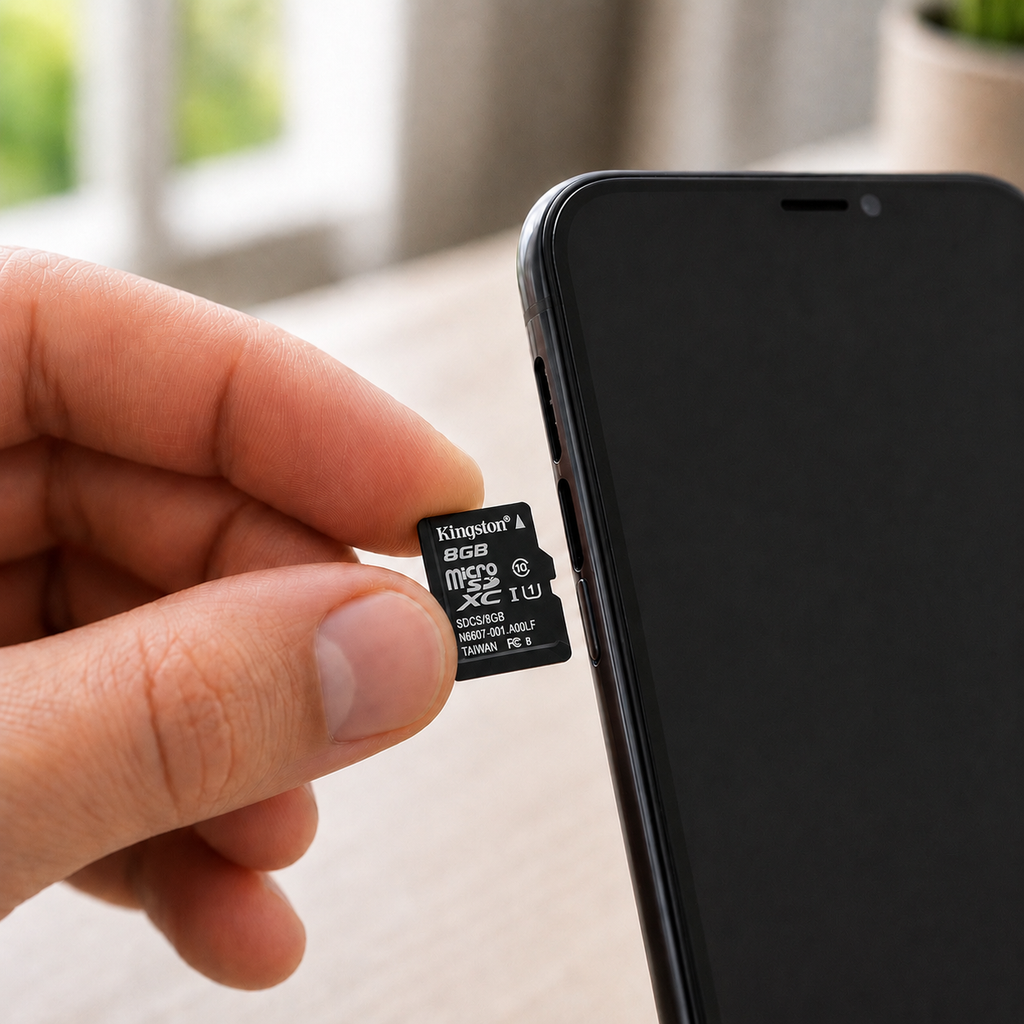 Memoria microSD Kingston Canvas Select 8GB Clase 10 UHS-I con Adaptador SD