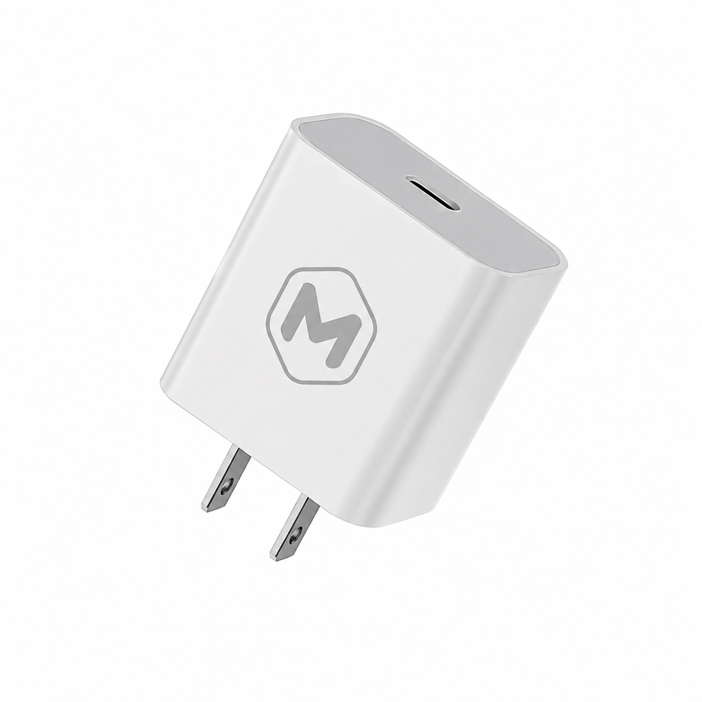 Cubo cargador 20W MTlider - Blanco | Carga Rápida
