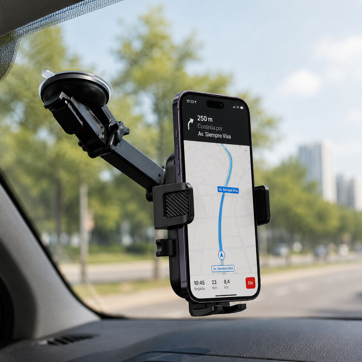 Soporte para Celular Base Universal Tablero Auto 360° MTLider