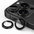 Protector de Lente de Cámara con Aro Metálico para iPhone 16 Pro/16 Pro Max