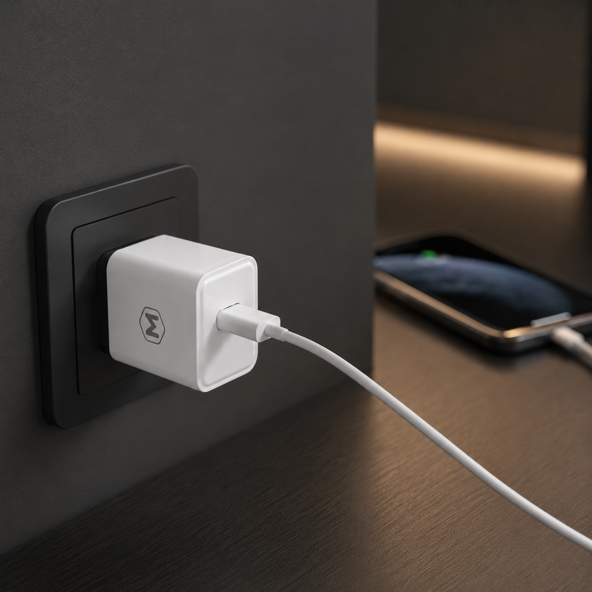Cubo Cargador 35W MTLider USB-C Power Delivery Carga Rápida