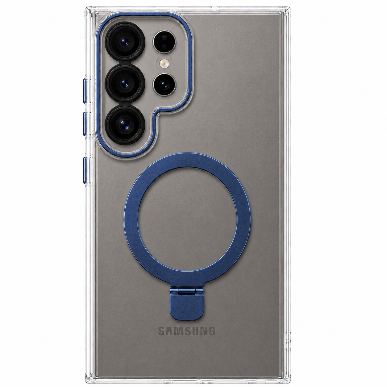 Funda MagSafe Transparente con Soporte Samsung S24 Ultra