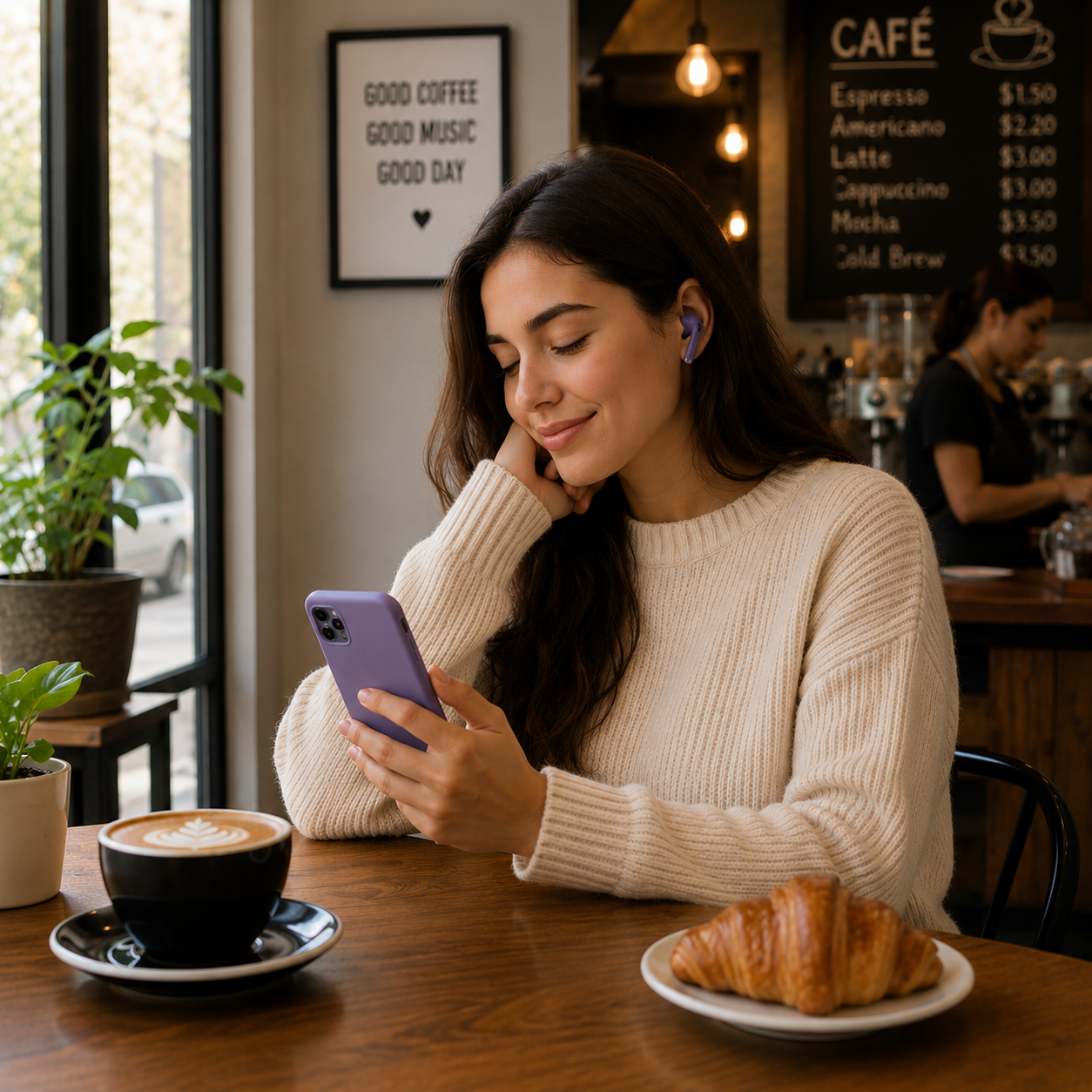 Audífonos Inalámbricos 1Hora TWS Bluetooth | 5H Batería + 17H con Estuche de Carga