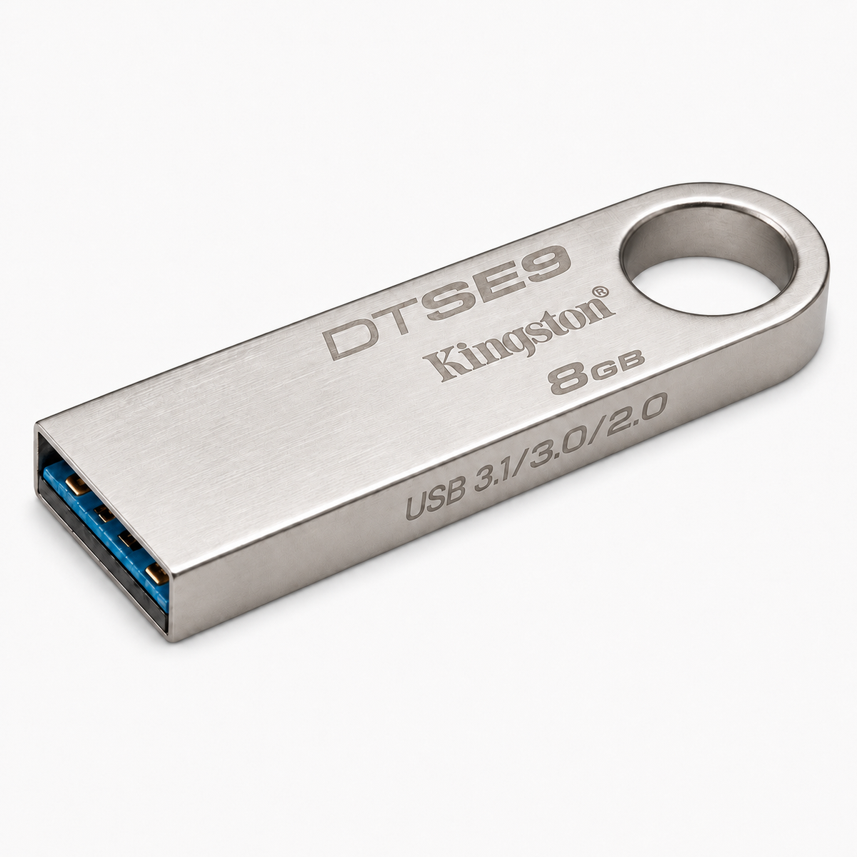 Memoria USB Kingston DataTraveler SE9 8GB –  Plata
