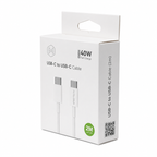 Cable USB-C a USB-C 40W MTLider 2M Carga Rápida
