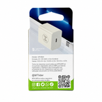 Cubo cargador 20W MTlider - Blanco | Carga Rápida