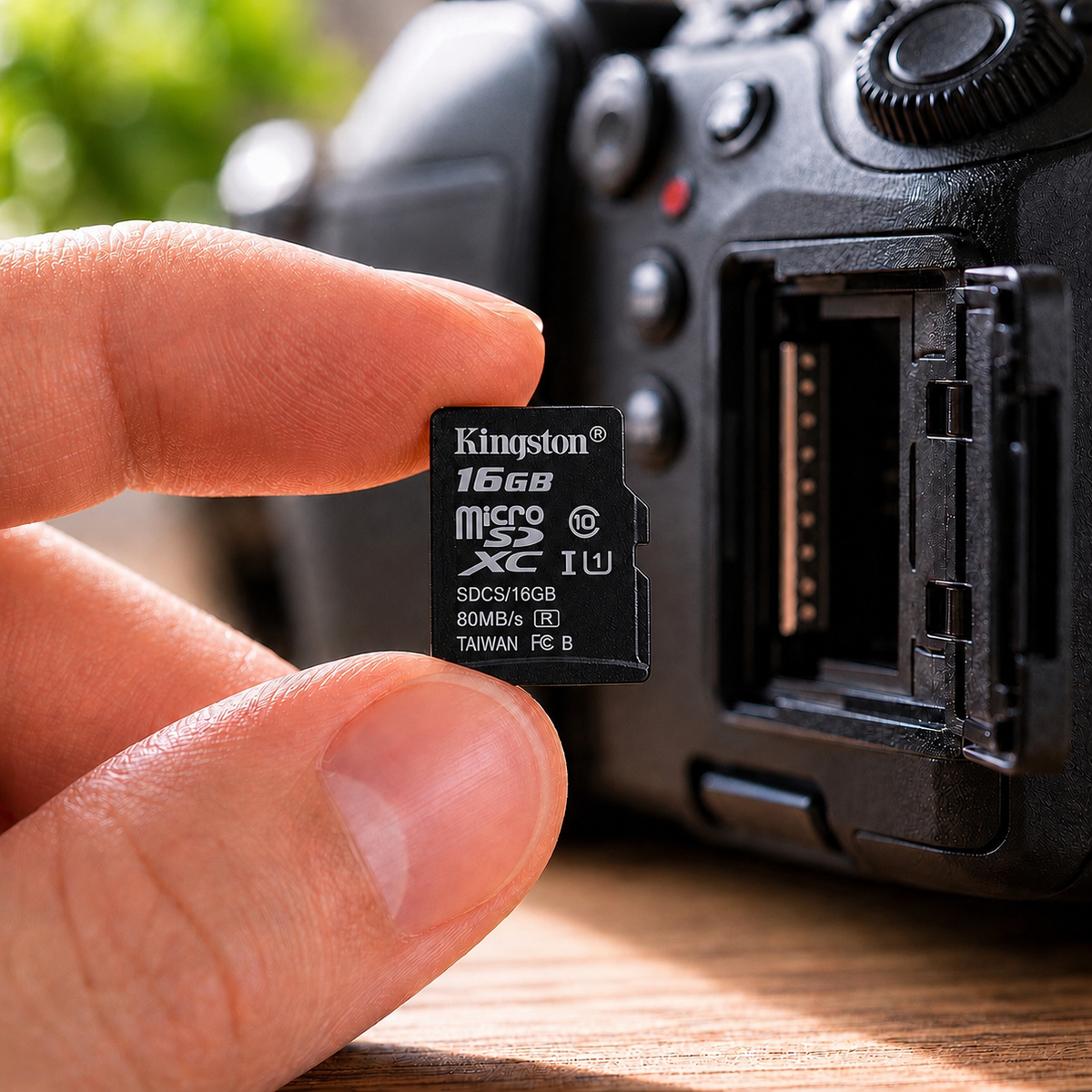 Tarjeta de Memoria microSD Kingston Canvas Select 16GB Clase 10 80MB/s para Android