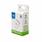 Cubo cargador 20W MTlider - Blanco | Carga Rápida