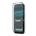 Mica de Cristal Templado 9D Bordes Negros para iPhone 17 Pro