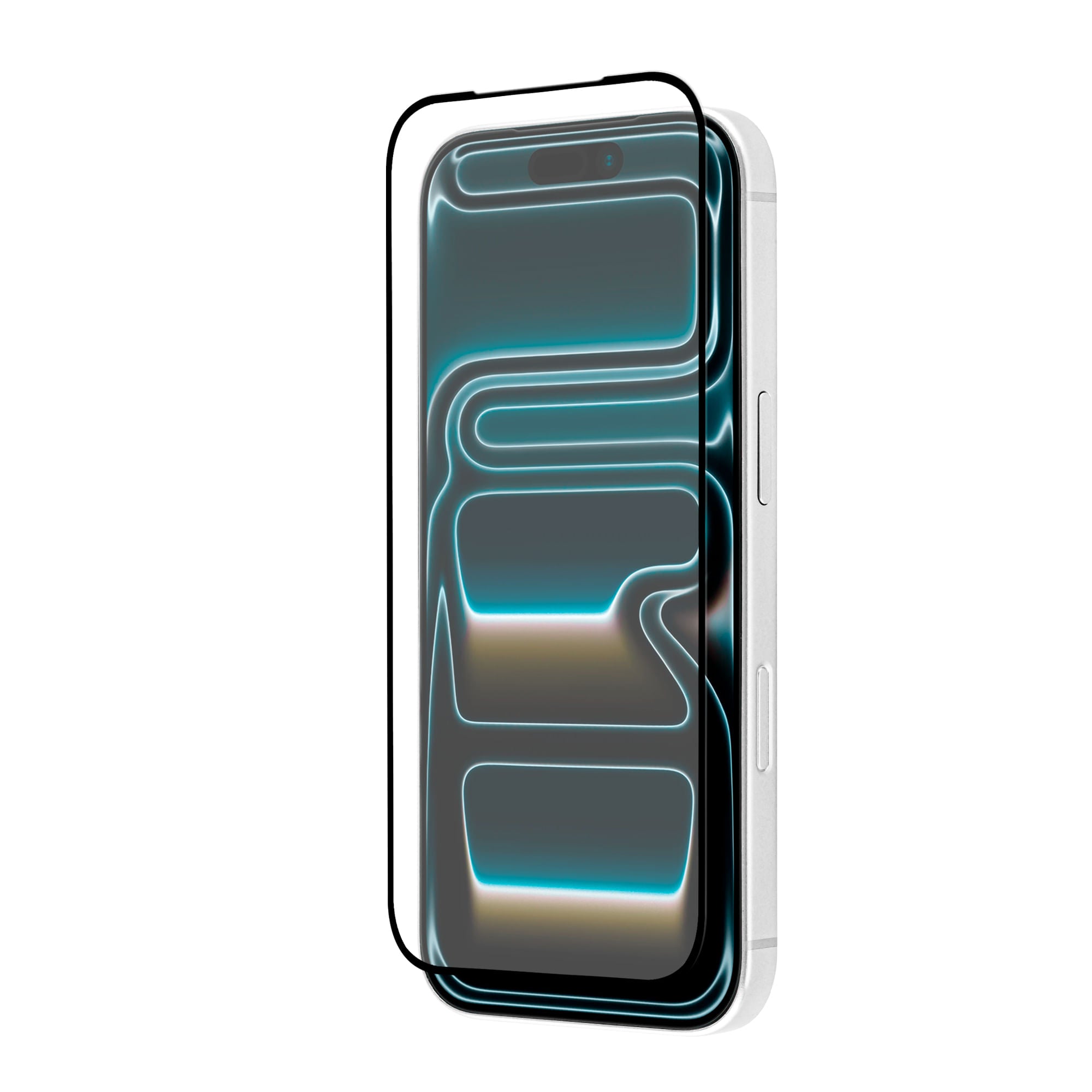 Mica de Cristal Templado 9D Bordes Negros para iPhone 17 Pro