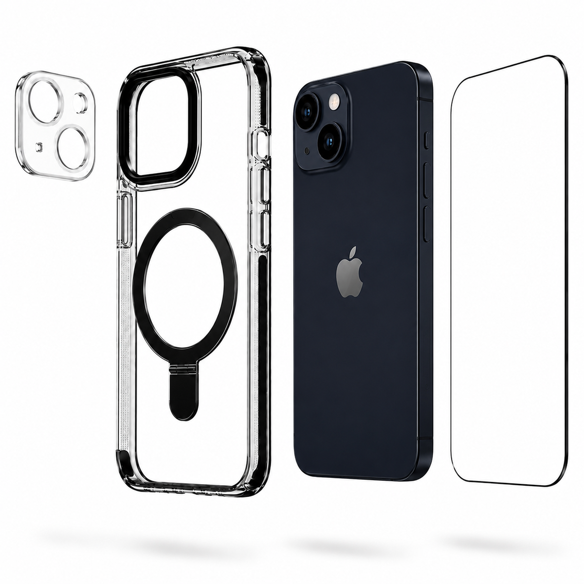 Funda MagSafe con Soporte para iPhone 13 Kit Protección Completa
