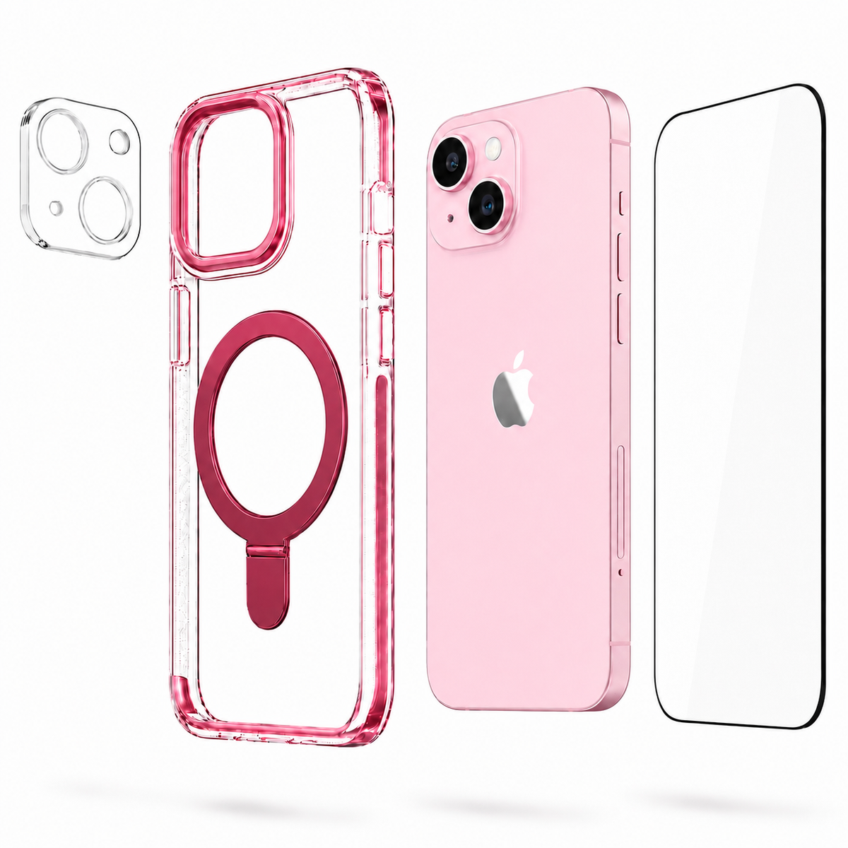 Funda MagSafe con Soporte para iPhone 13 Kit Protección Completa