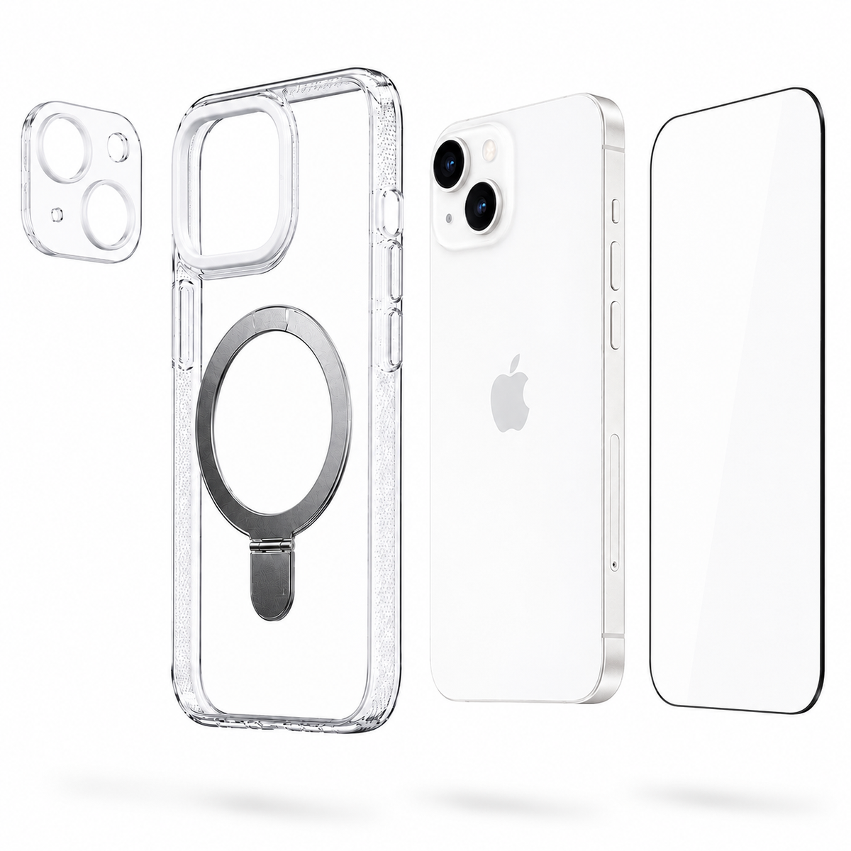 Funda MagSafe con Soporte para iPhone 13 Kit Protección Completa