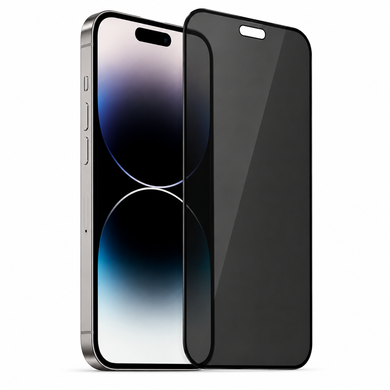 Mica de Cristal Templado con Filtro de Privacidad para iPhone 14 Pro Max