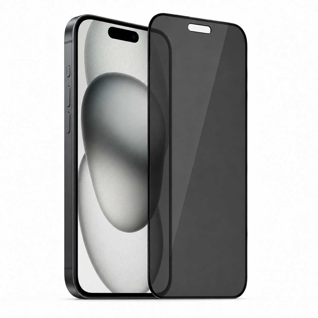 Mica de Cristal Templado con Filtro de Privacidad para iPhone 15