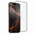 Mica Cristal Templado 9D Bordes Negros para iPhone 16 Pro Max