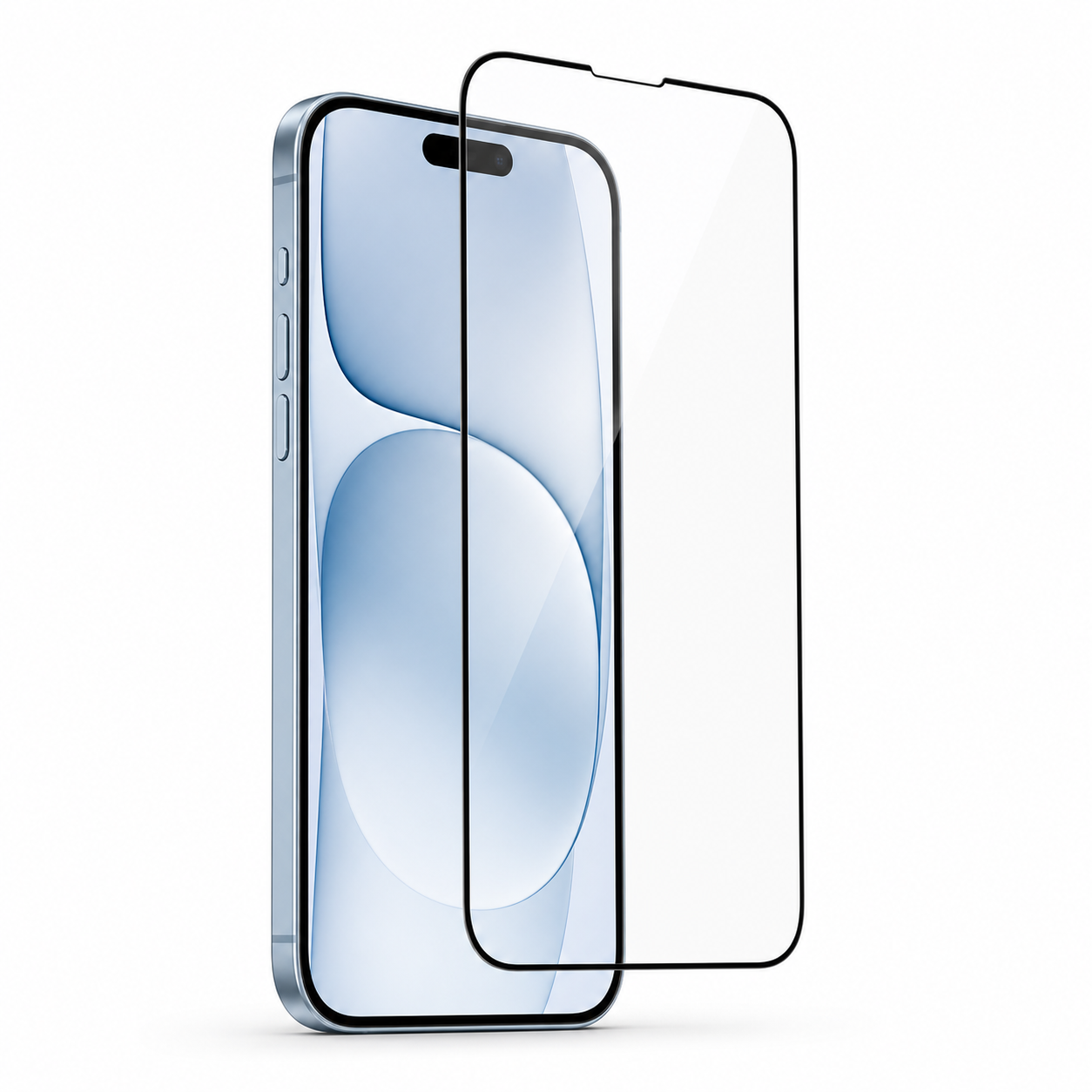 Mica Cristal Templado 9D Bordes Negros para iPhone 17 Air