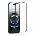 Mica Cristal Templado 9D Bordes Negros para iPhone 16e